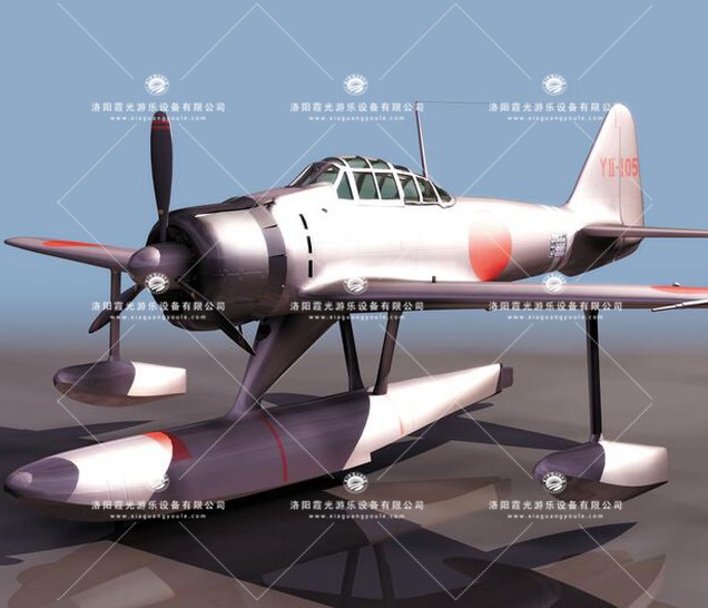 临泽3D模型飞机_
